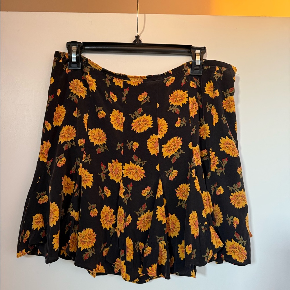 Veronica Beard Floral Skirt